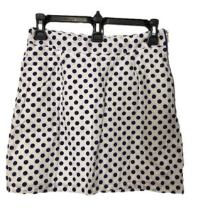 Criss Cross Polka Dot Mini with Zipper